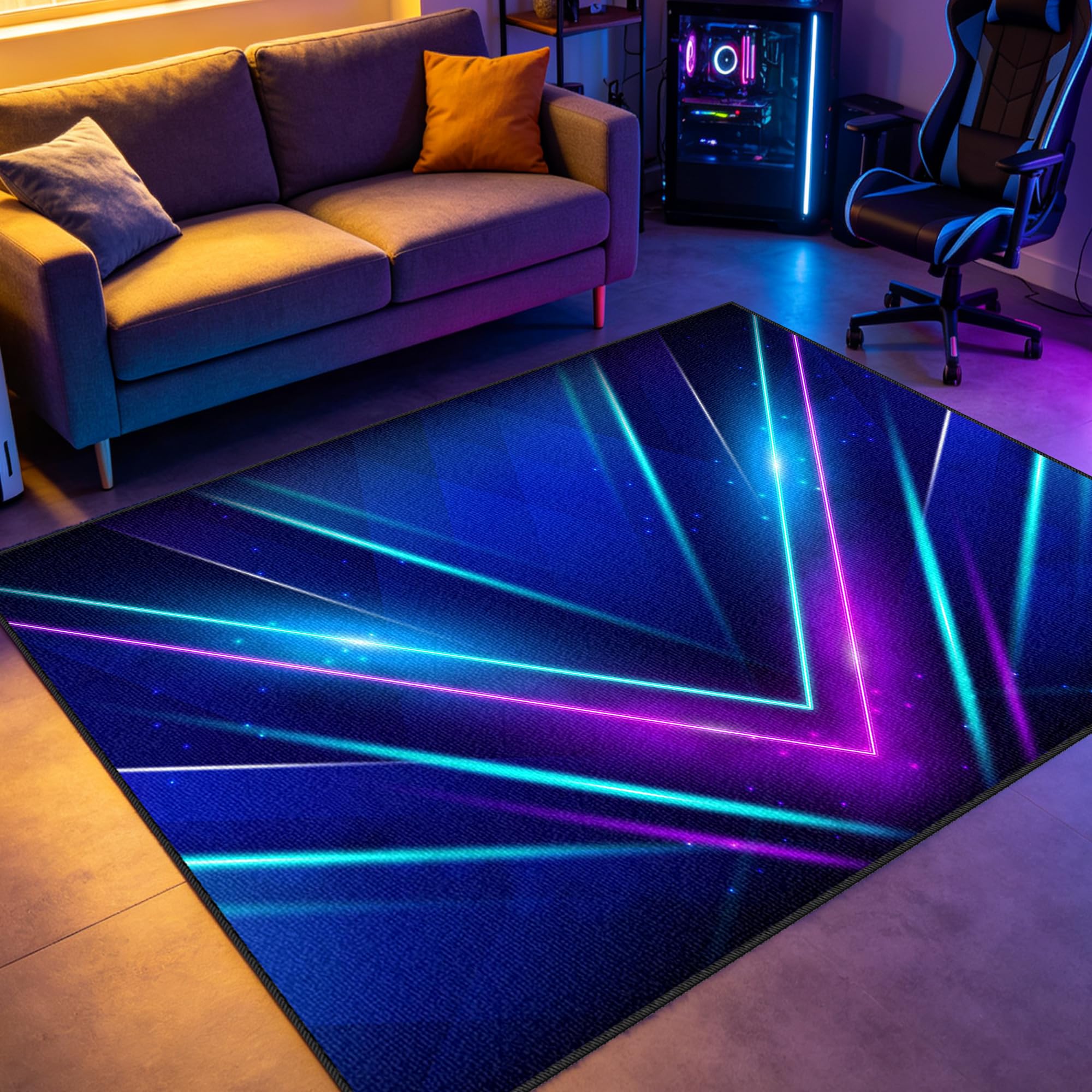 Tapis chambre de jeu au style moderne pour habiller une entrée ou un salon