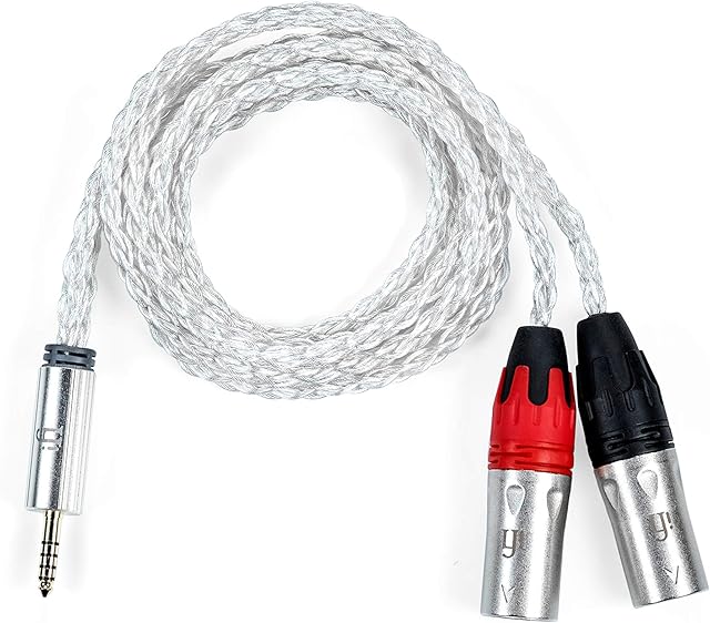 iFi 4.4mm to XLR Cable - Balanced Aluminium Alloy Cable (1m)