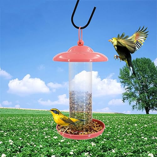 Miniatura 4 de Comedero para pájaros Rainproof Metal Bird Feeder Balcony Villa Outdoor Hanging Feeder to Bird Lovers