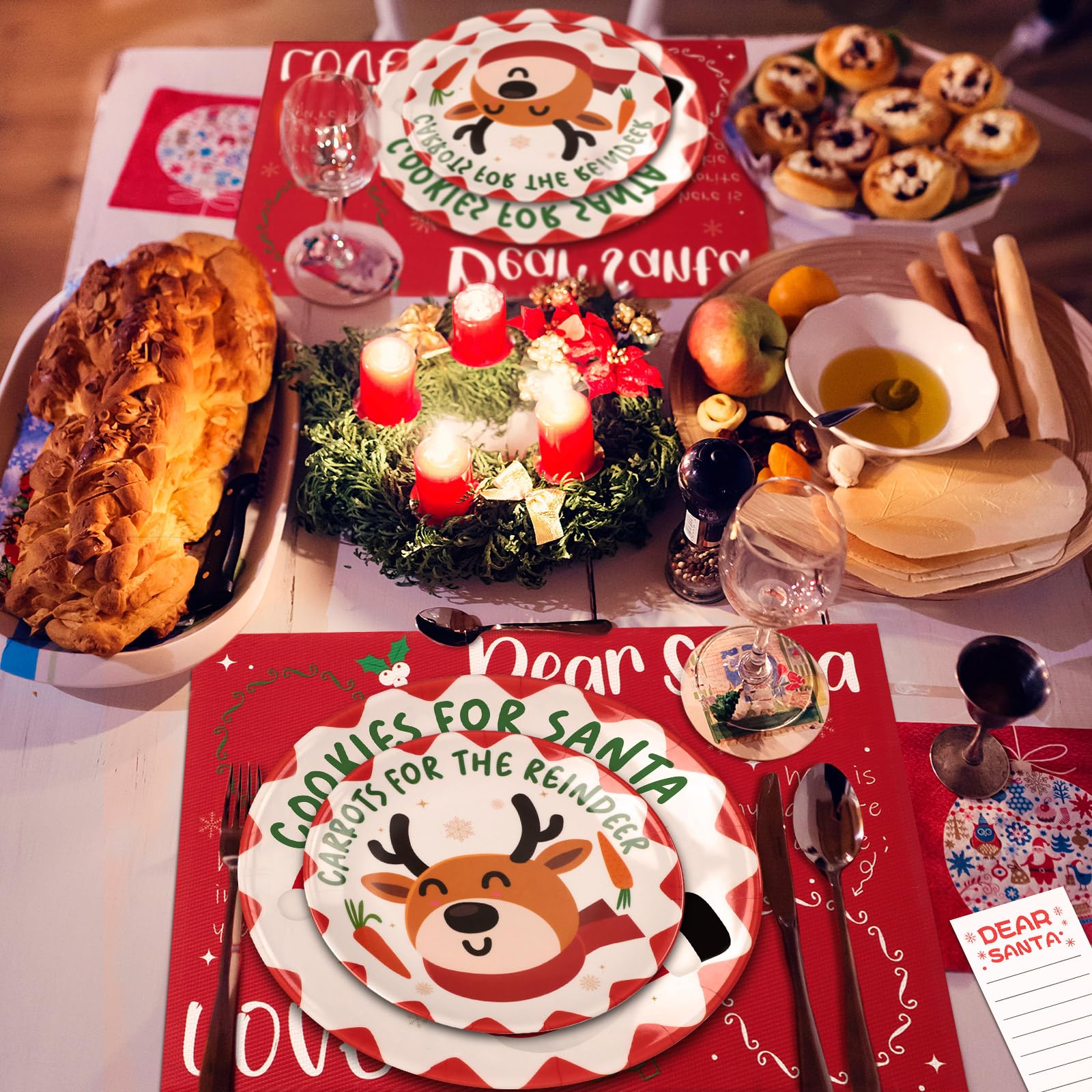 Amazon | Cholemy クリスマスクッキー サンタキャロット トナカイ