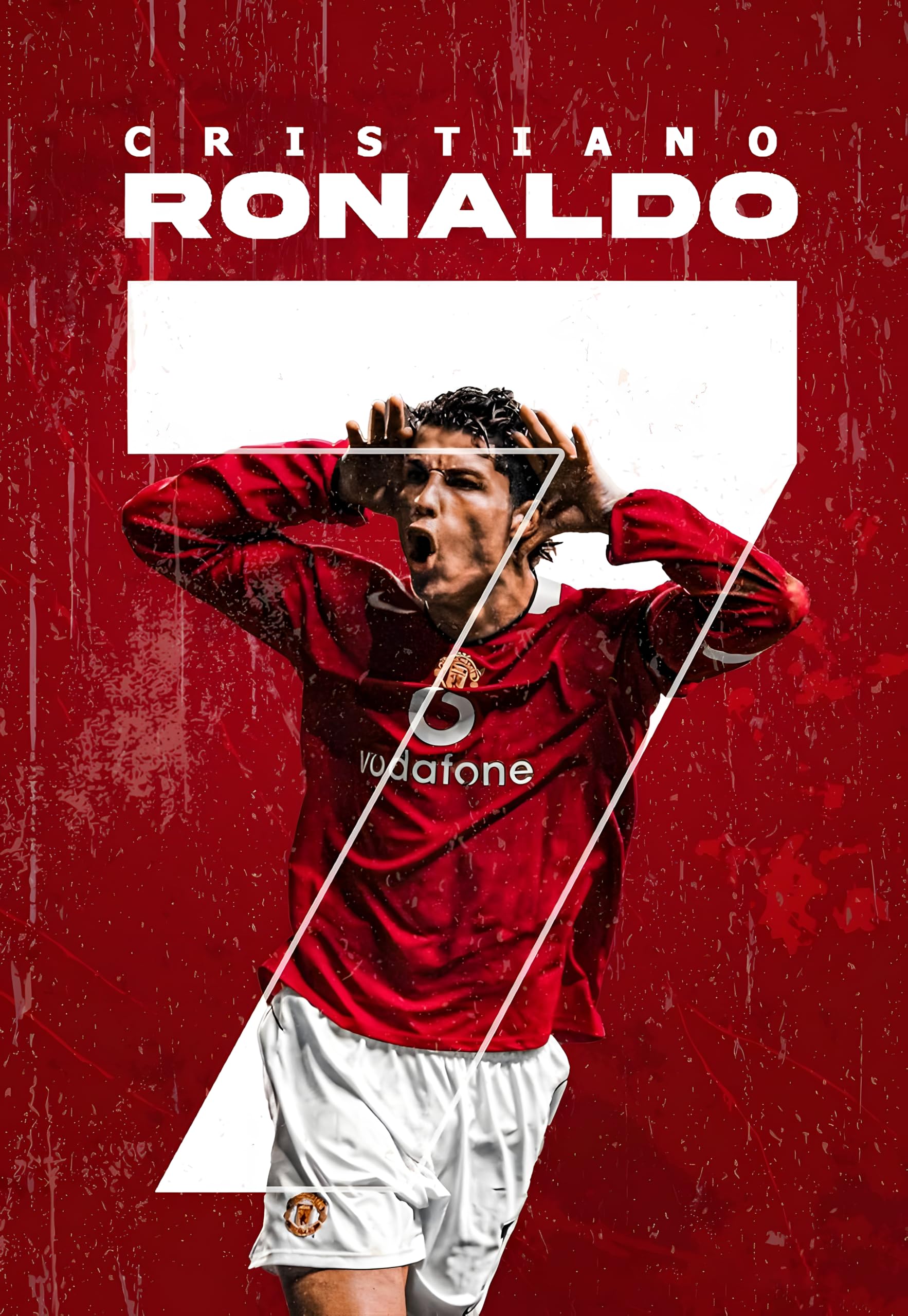 Cristiano Ronaldo Wall Sticker Poster | CR7 Ronaldo Posters Stickers | Ronaldo Sticker for Room Decoration (B0DBGQH4L4) Amazon Price History, Amazon Price Tracker