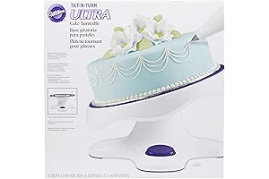Wilton Tilt-N-Turn Ultra Cake Turntable and Cake Stand