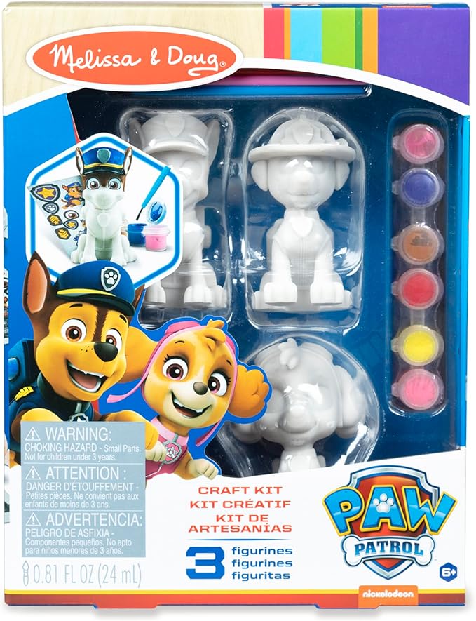 Melissa & Doug PAW Patrol Craft Kit 3 Decorate Your Own
