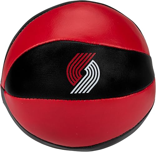 Miniatura 6 de Franklin Sports NBA Toy Basketball Balls - Paquete de 2 mini pelotas de baloncesto suaves para niños para colocar sobre la puerta + aros de