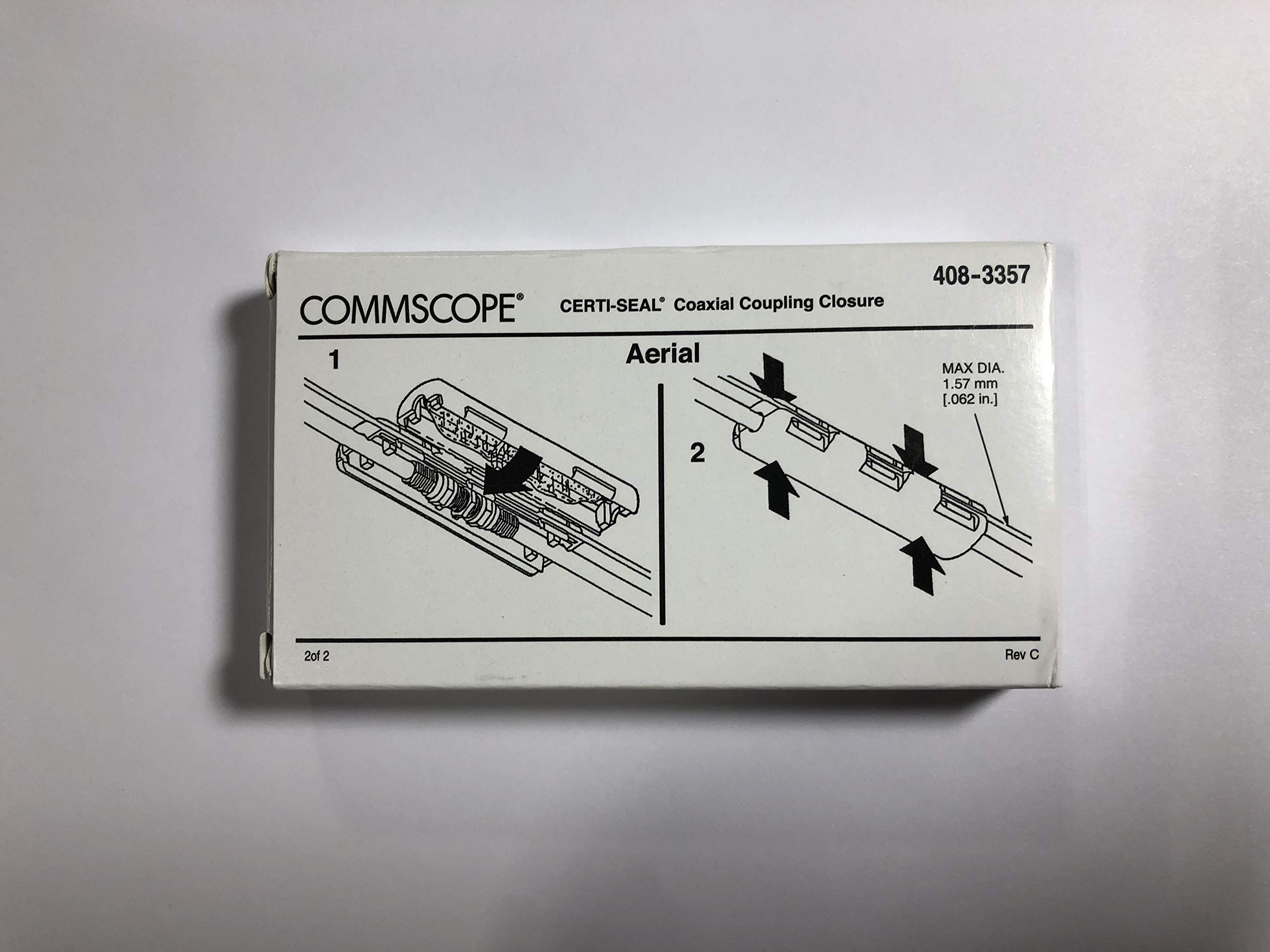 Tyco/Commscope CPGI-569224-1K RG6 F Cable Splice Kit