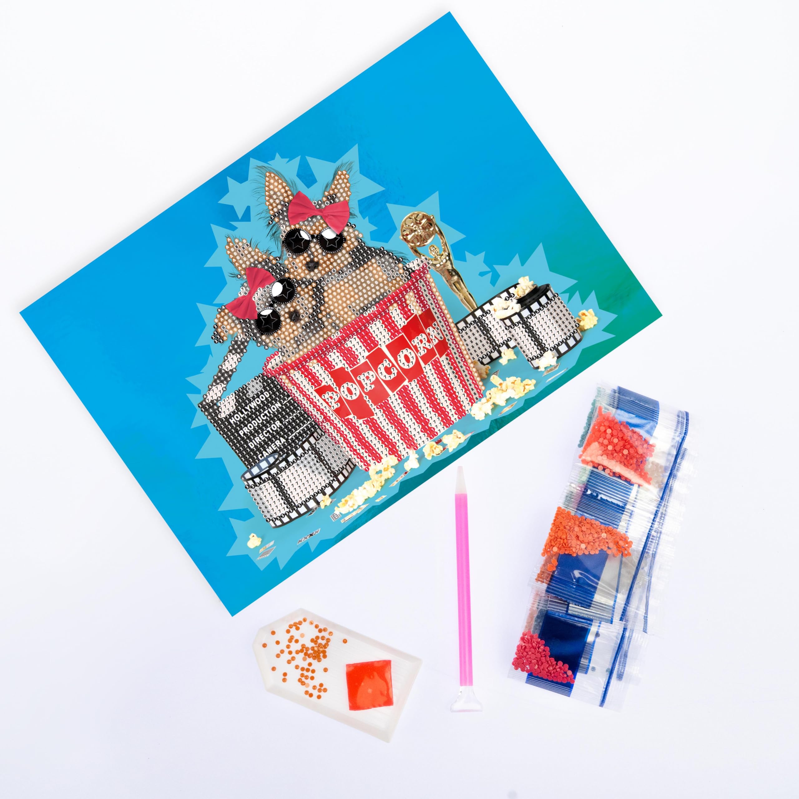 DIAMANTINY Level Up - City - Actividades Crystal Art, Diamond Painting Kit, Tokyo DIAMANTINY Level Up - City - Actividades Crystal Art, Diamond Painting Kit, Tokyo