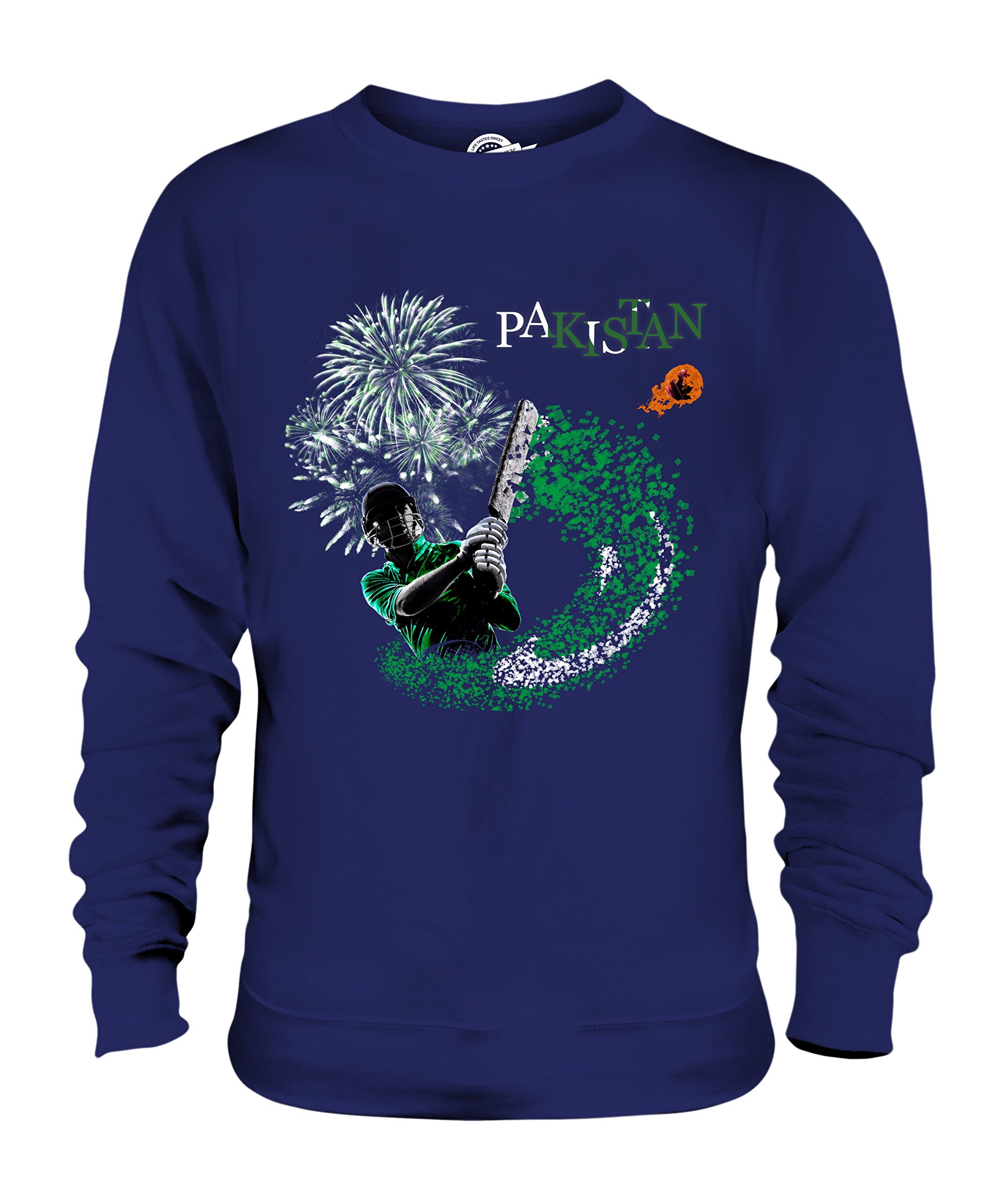 Candymix - Pakistan Cricketer - Bluza unisex Męski damski sweter sweter top, granatowy, 3XL