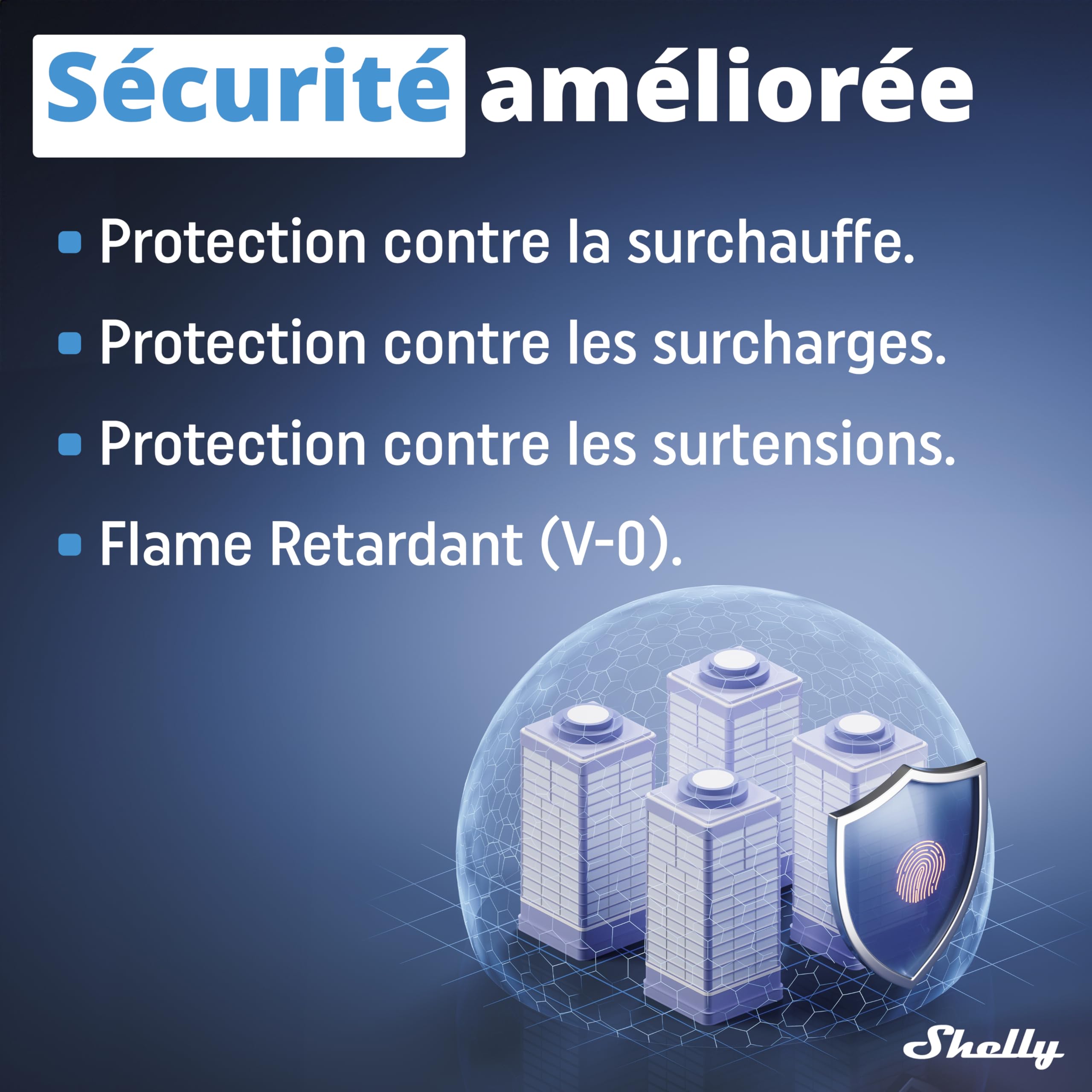 Shelly Pro Dimmer 2PM - Variateur de lumière Wi-Fi, LAN, Compteur de consommation intégré, 2 canaux (200W chacun), sur Rail DIN, Halogènes et LED, Compatible Alexa & Google Home, App iOS & Android