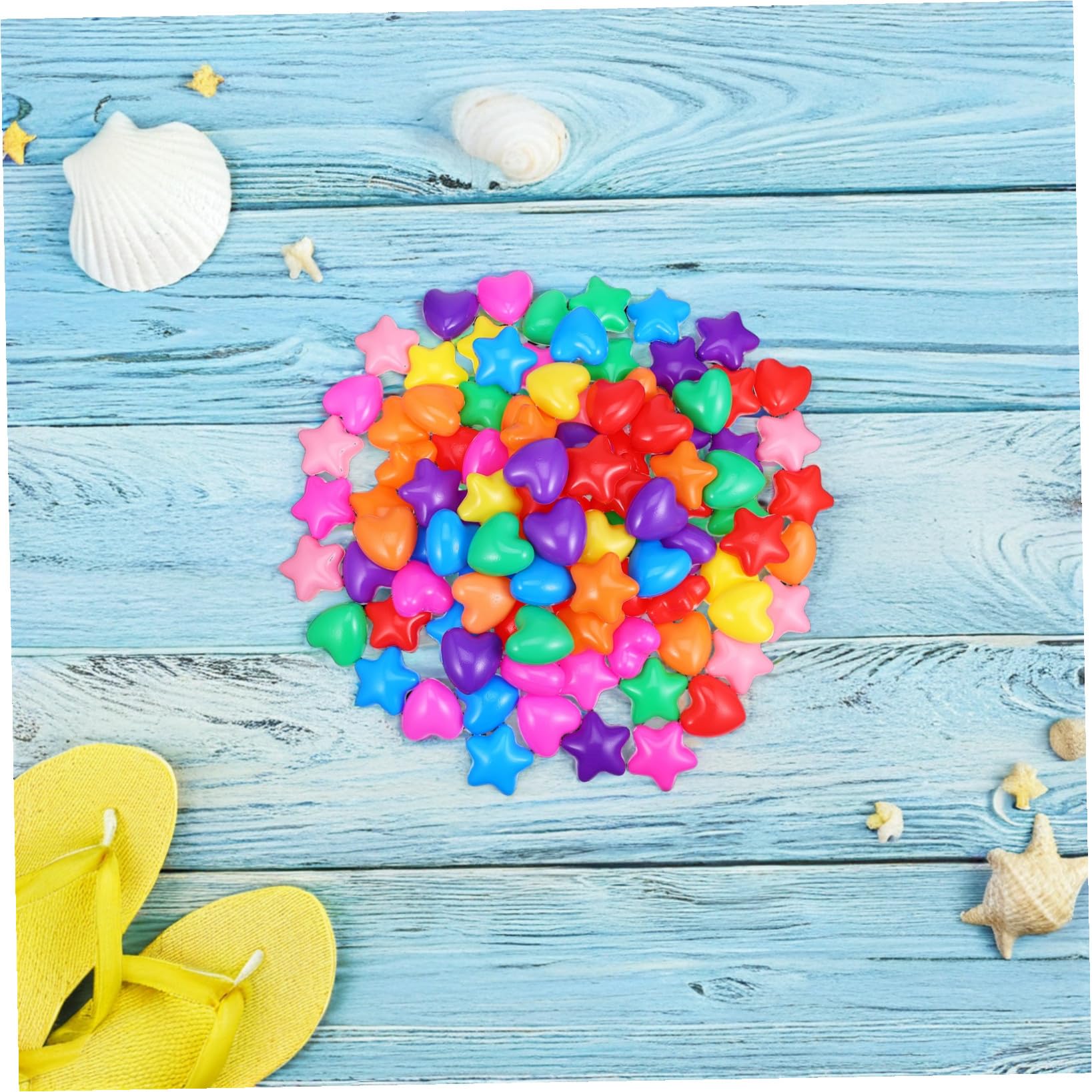 Bolas Oceánicas en Forma de Pentágono, 100 Piezas de Plástico para Niños