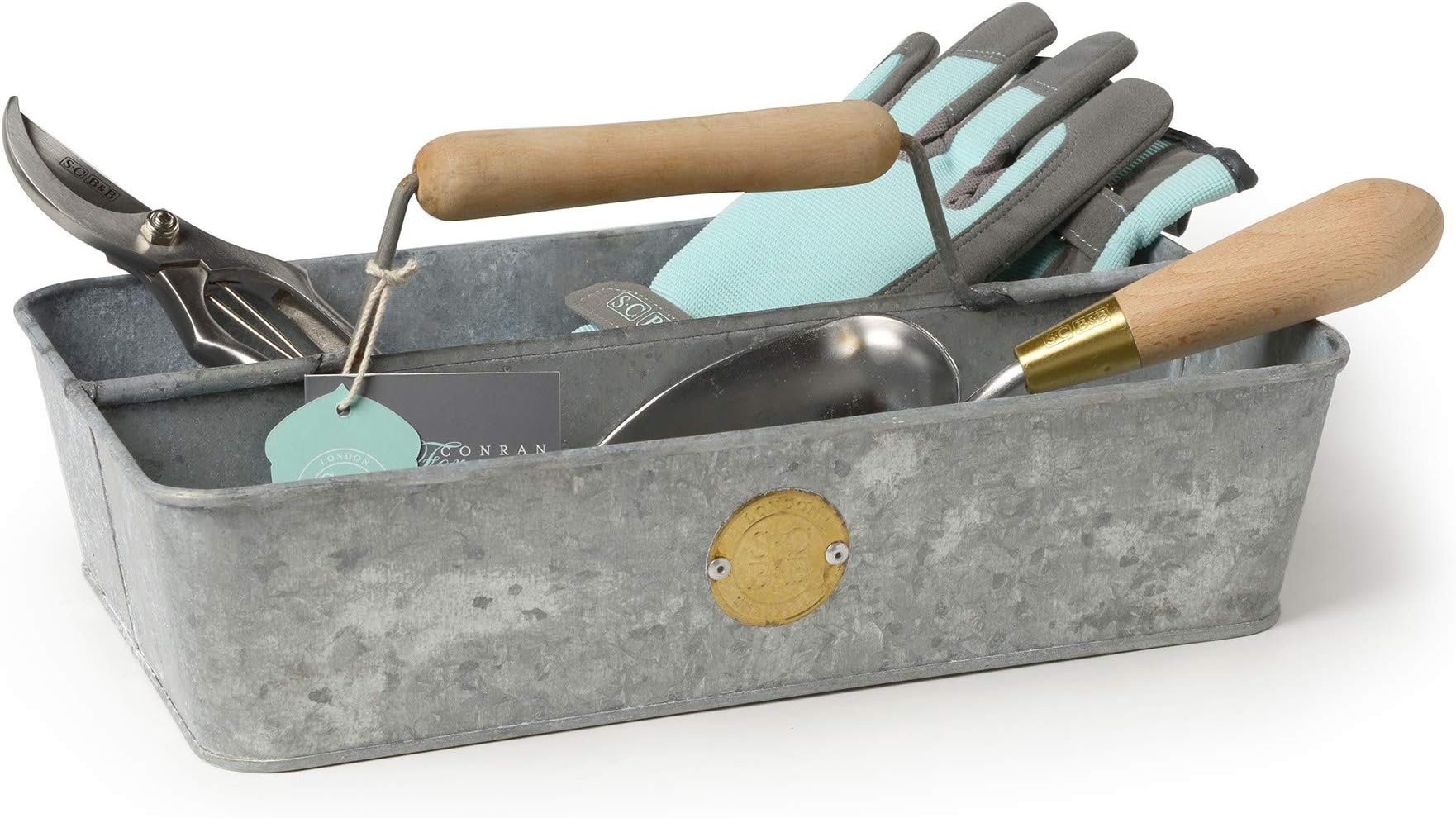 Burgon and Ball Sophie Conran Galvanised Steel Trug