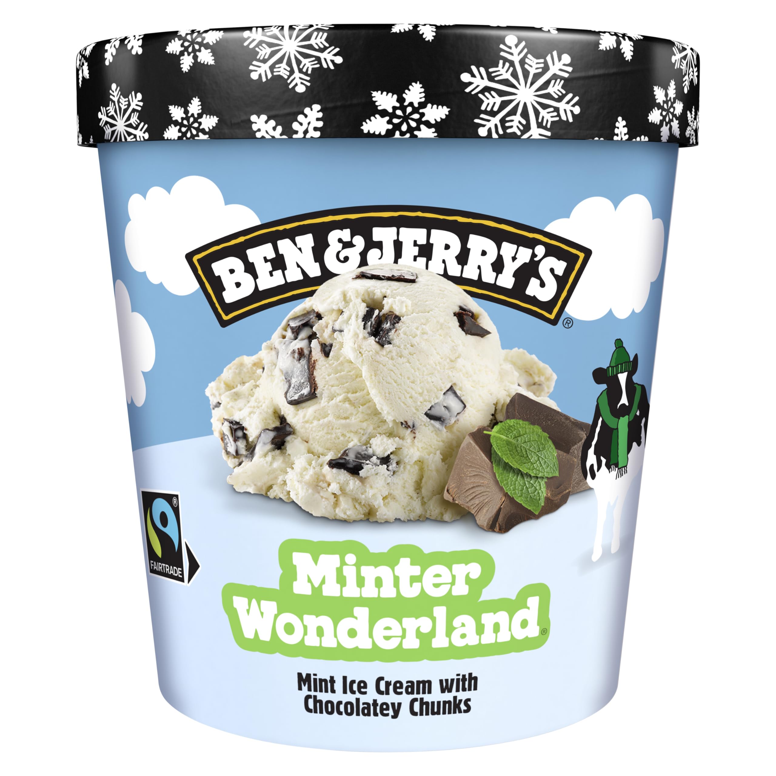 Ben & Jerry's Minter Wonderland Ice Cream Tub 465ml