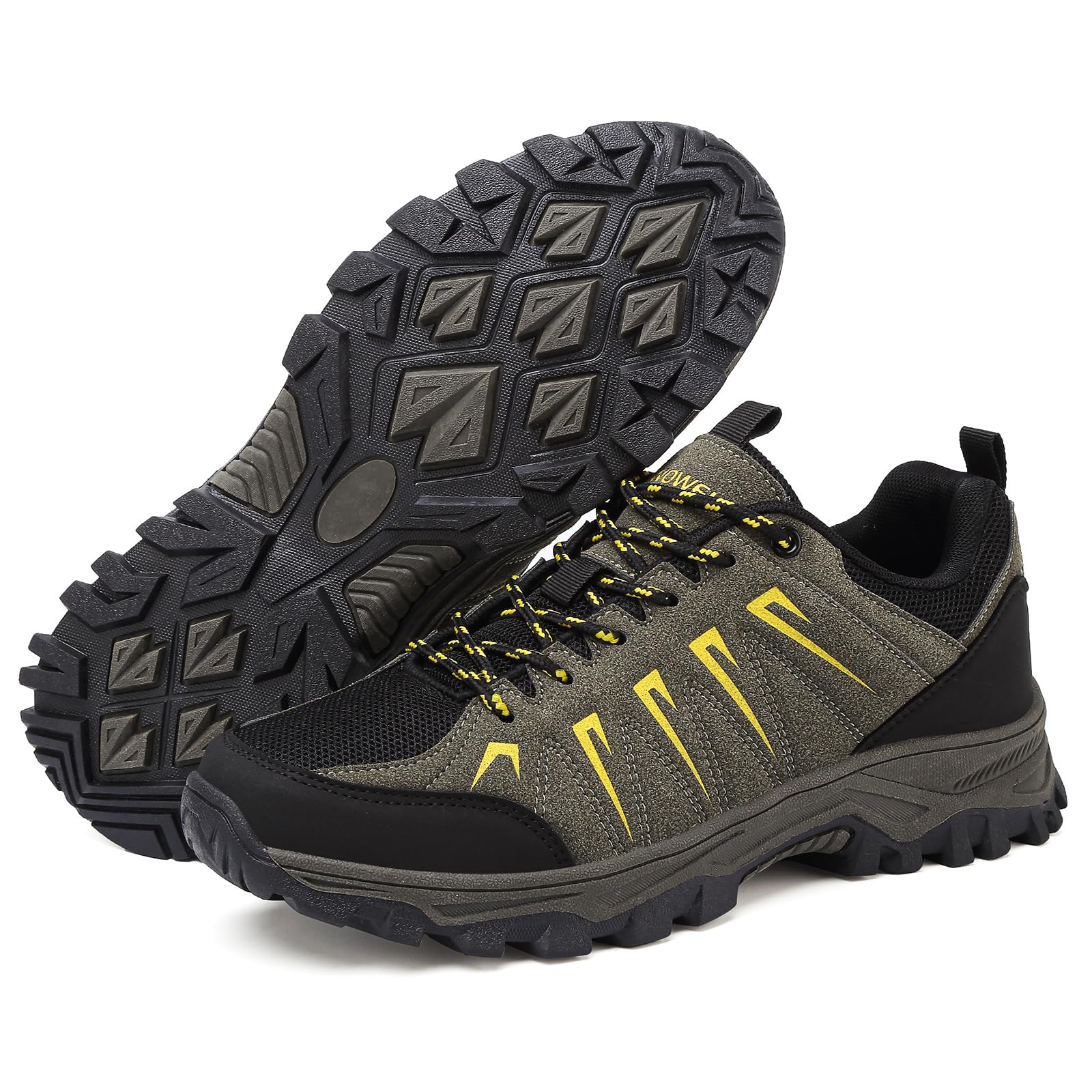 HaloTeam Zapatos de Senderismo Hombre Antideslizantes Transpirable Trekking Sneakers Escalada Zapatillas de Montaña EU 39-EU 45 — view 7