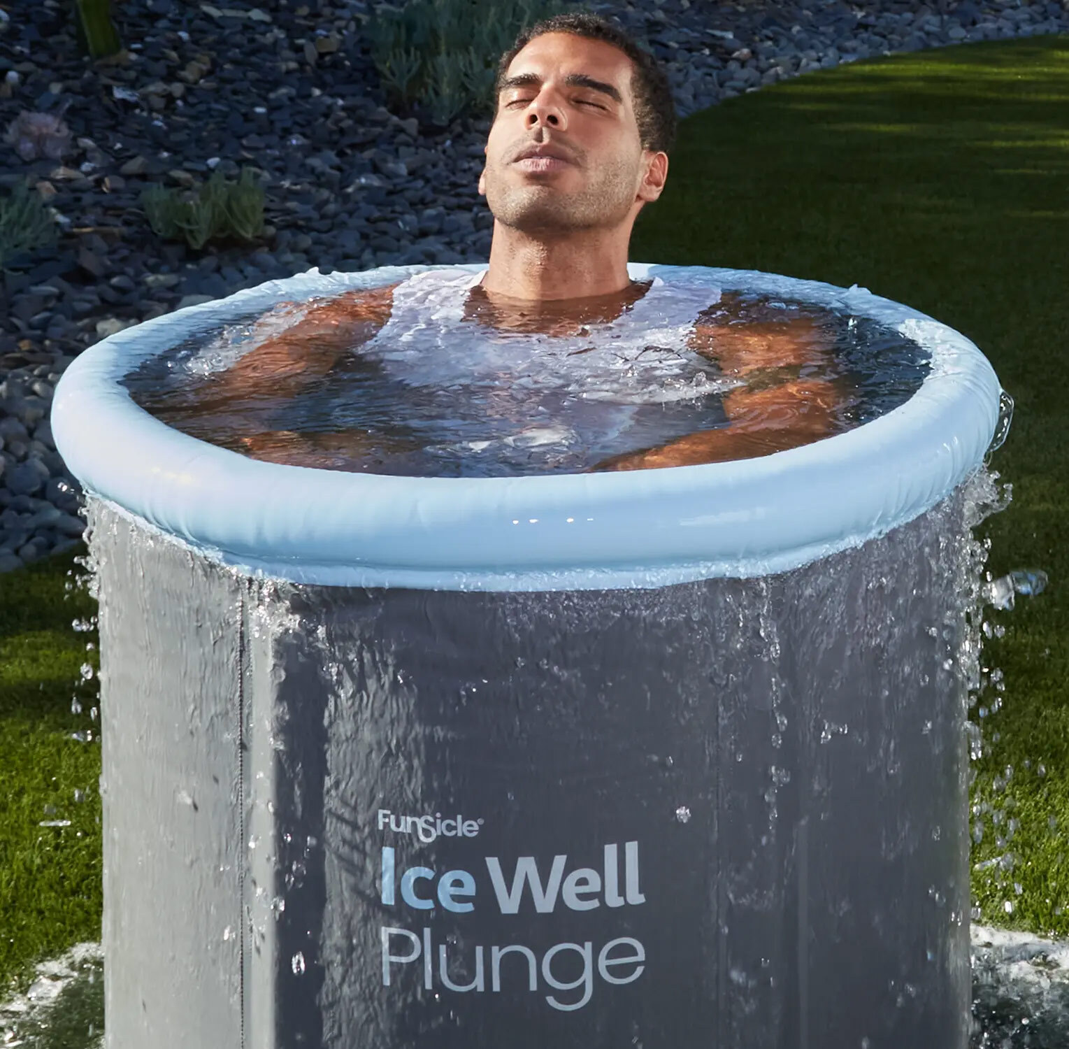 Amazon.com : Funsicle Ice Well Cold Plunge Tub, Portable Recovery