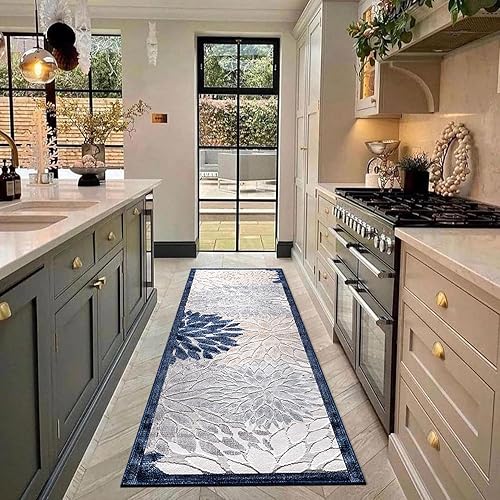 Miniatura 148 de CAMILSON Indoor Outdoor Rug 5x7 Bohemian Medallion Floral Area Rugs for Indoor and Outdoor Patios Easy-Cleaning Non-Shedding Living Room Garden and