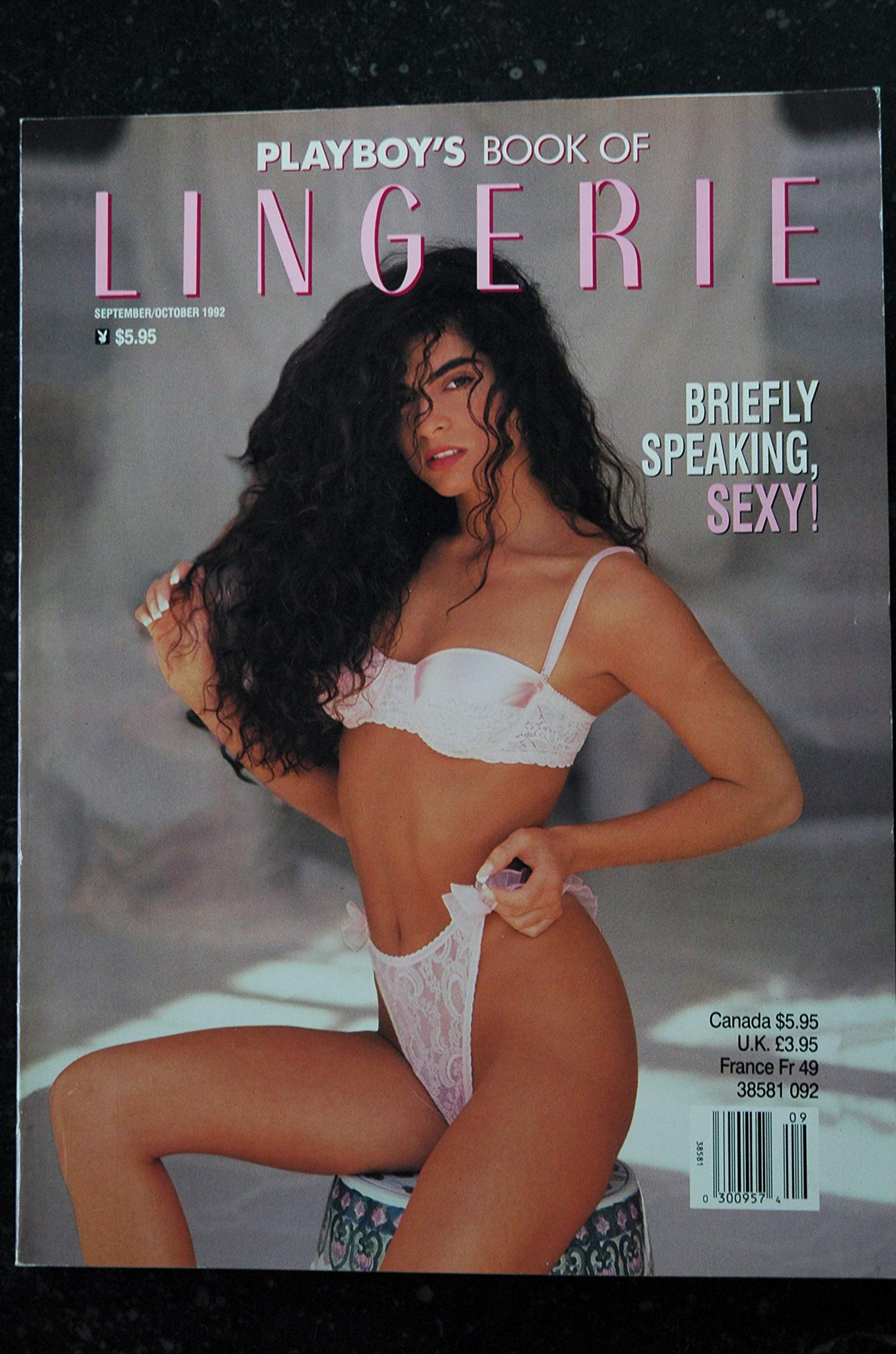 PLAYBOY'S LINGERIE 1992 09 SEPTEMBER / OCTOBER MONIQUE BIFFIGNANI CATHY ST GEORGE ASSHLIE RHEY KIMBERLY JOHNSON