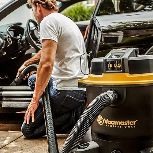 Miniatura 6 de Vacmaster Professional  Aspiradora profesional para trabajos húmedossecos, 16 galones, Beast Series, 6.5 caballos de potencia, manguera de 2.5