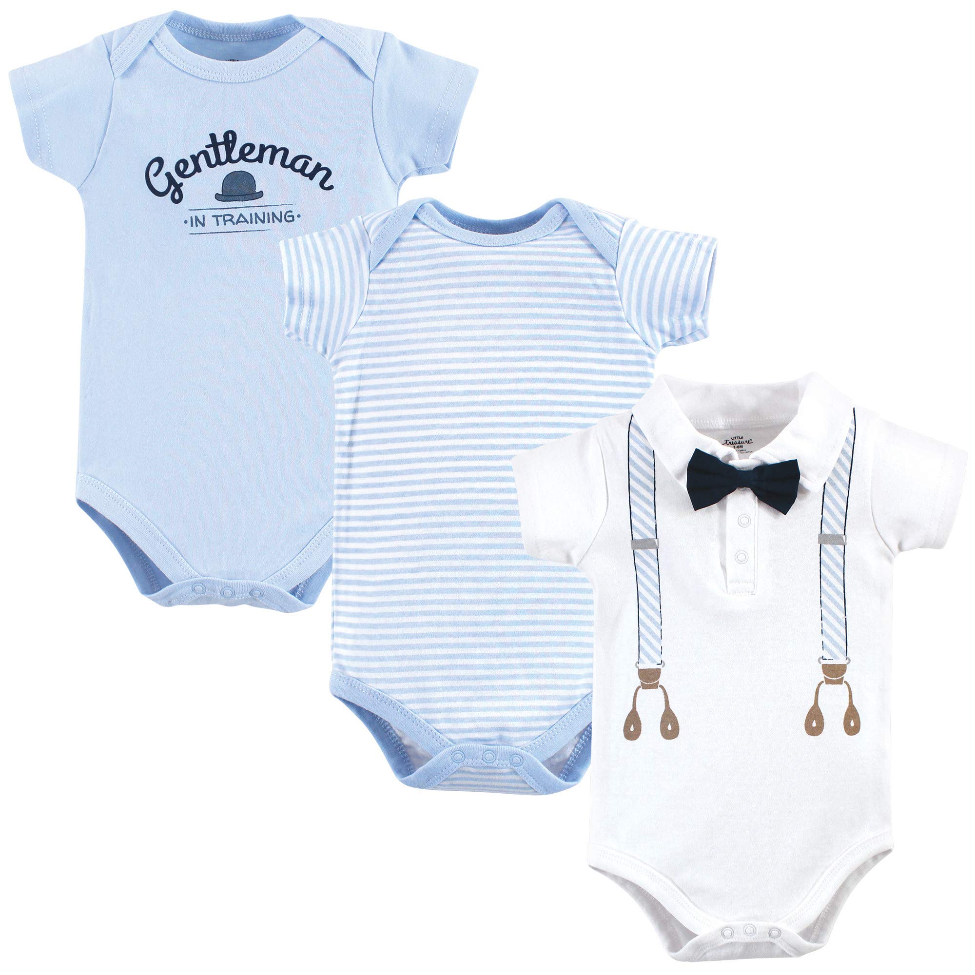 Little Treasure Unisex Baby Cotton Bodysuits