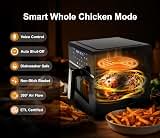 Emerson SmartVoice 10QT 6-in-1 Air Fryer, 1000+ Voice Control Commands, 100+ Recognized Food, No APP, No WIFI, No Setup, Nonstick Basket, Air Fry, Bake, Reheat, Dehydrate, 1700W — image 6