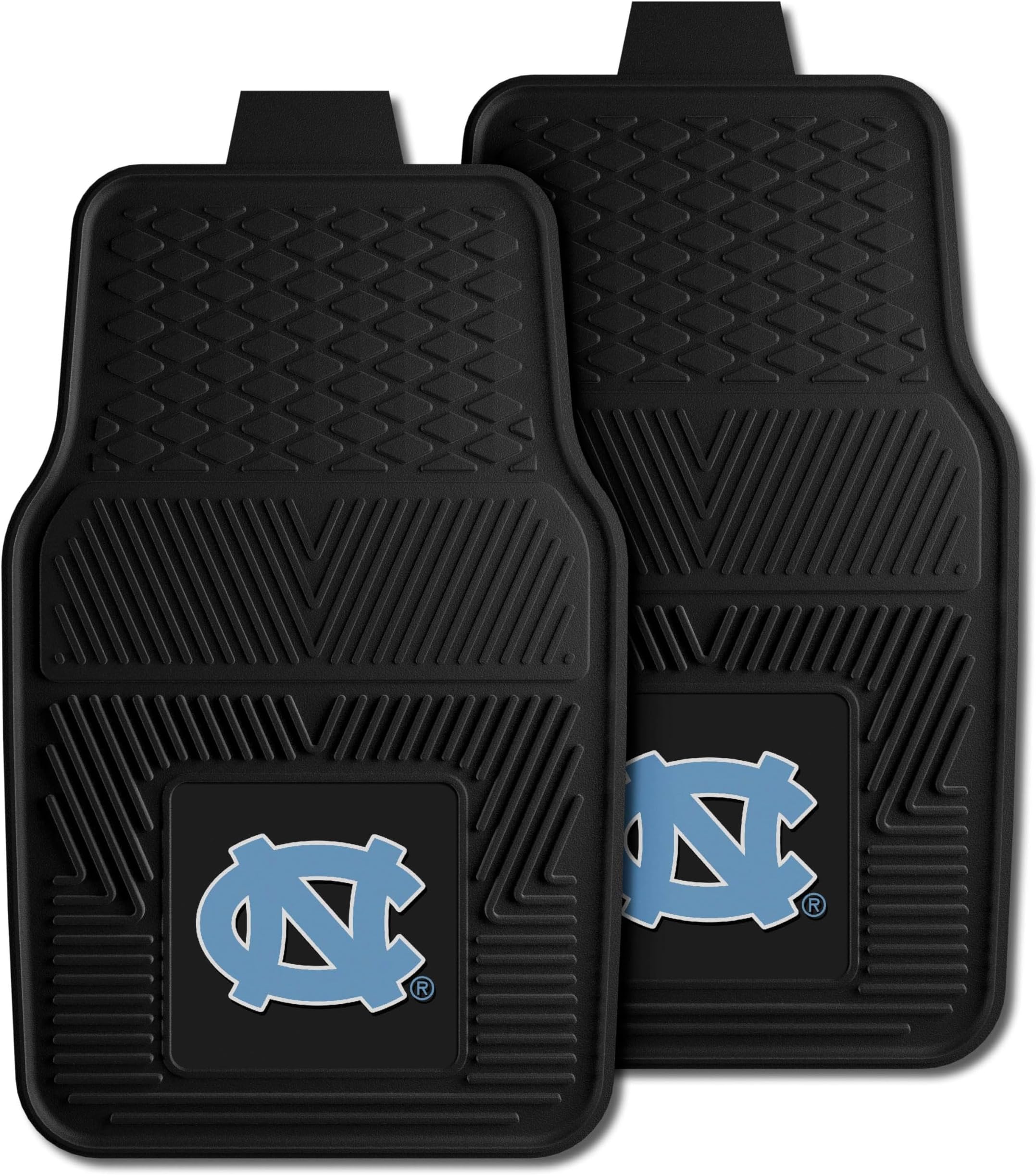 FANMATS - 8997 NCAA UNC University of North Carolina - Chapel Hill Tar Heels Vinyl Heavy Duty Car Mat 18"x27"
