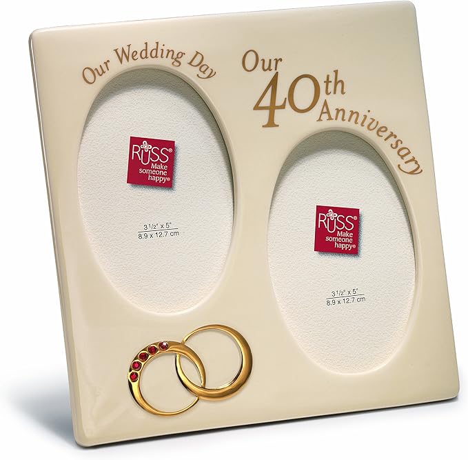 RUSS Our 40th Anniversary Double Frame