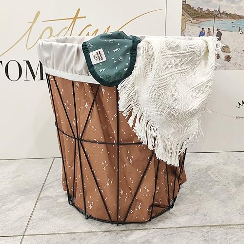 Miniatura 9 de MK 3.0 - Pañales de tela para bebé con 6 inserciones, con forros Bboo, inserciones de 5 capas (paquete de 6), bolsas húmedas y forros para cubos.