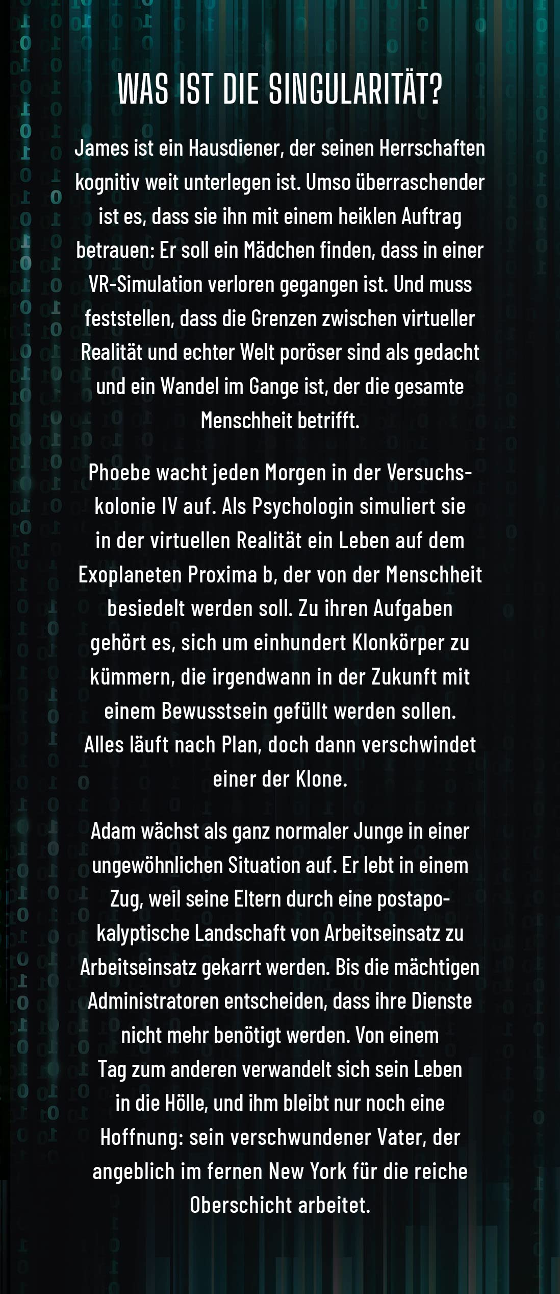 Singularity: Roman. Gewinner des Seraph 2022