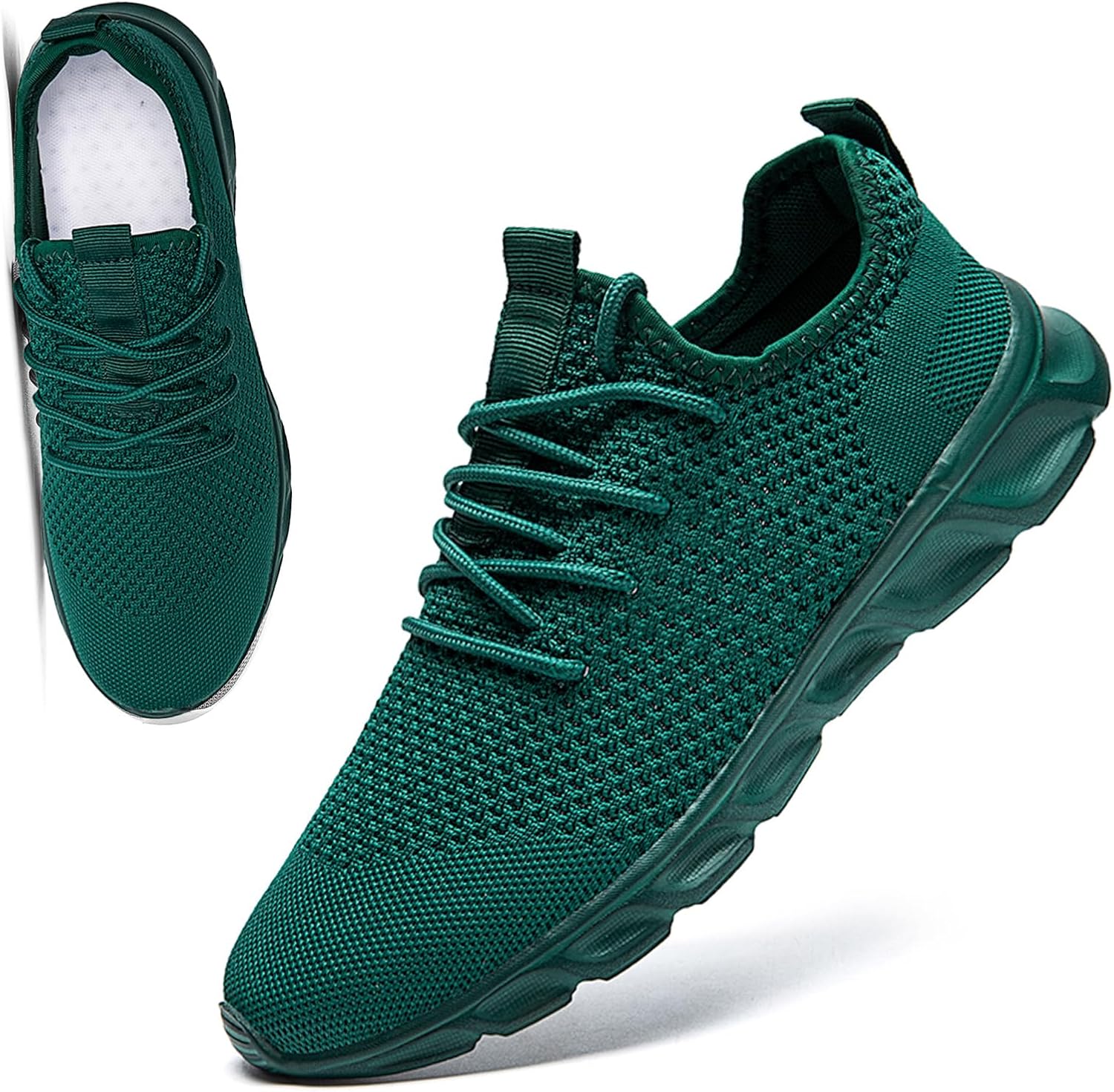 Womens Mens Running Shoes Tennis Sneakers Lightweight Gym Slip on Unisex Shoes Athletic Workout Walking Shoes