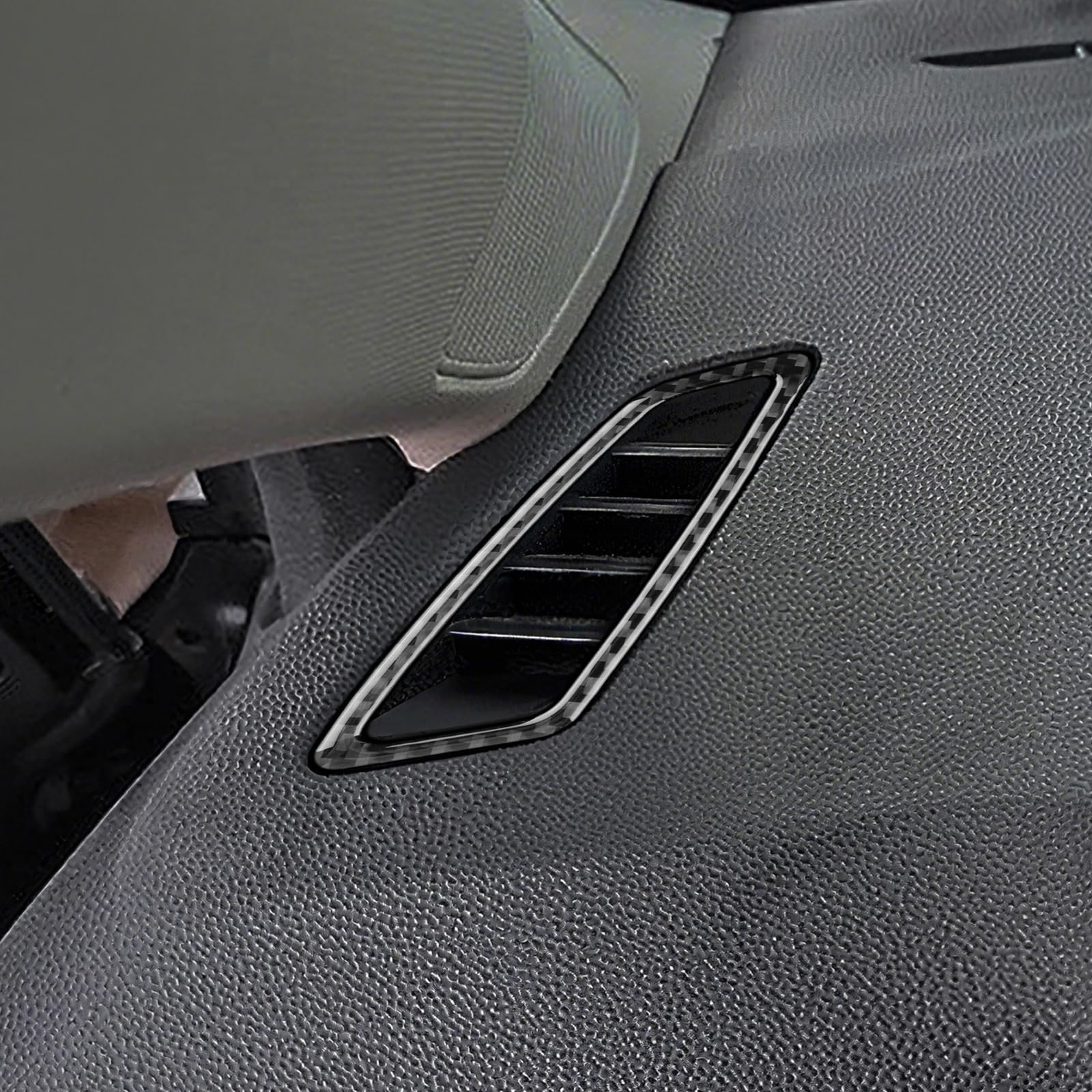 KUNGKIC Pour Renault Clio 5 MK5 2020 2021 2022 2023 2024 2025 Console centrale de voiture, tableau de bord, des deux côtés, cadre de sortie d'air, autocollant intérieur, accessoires décoratifs, cadeau