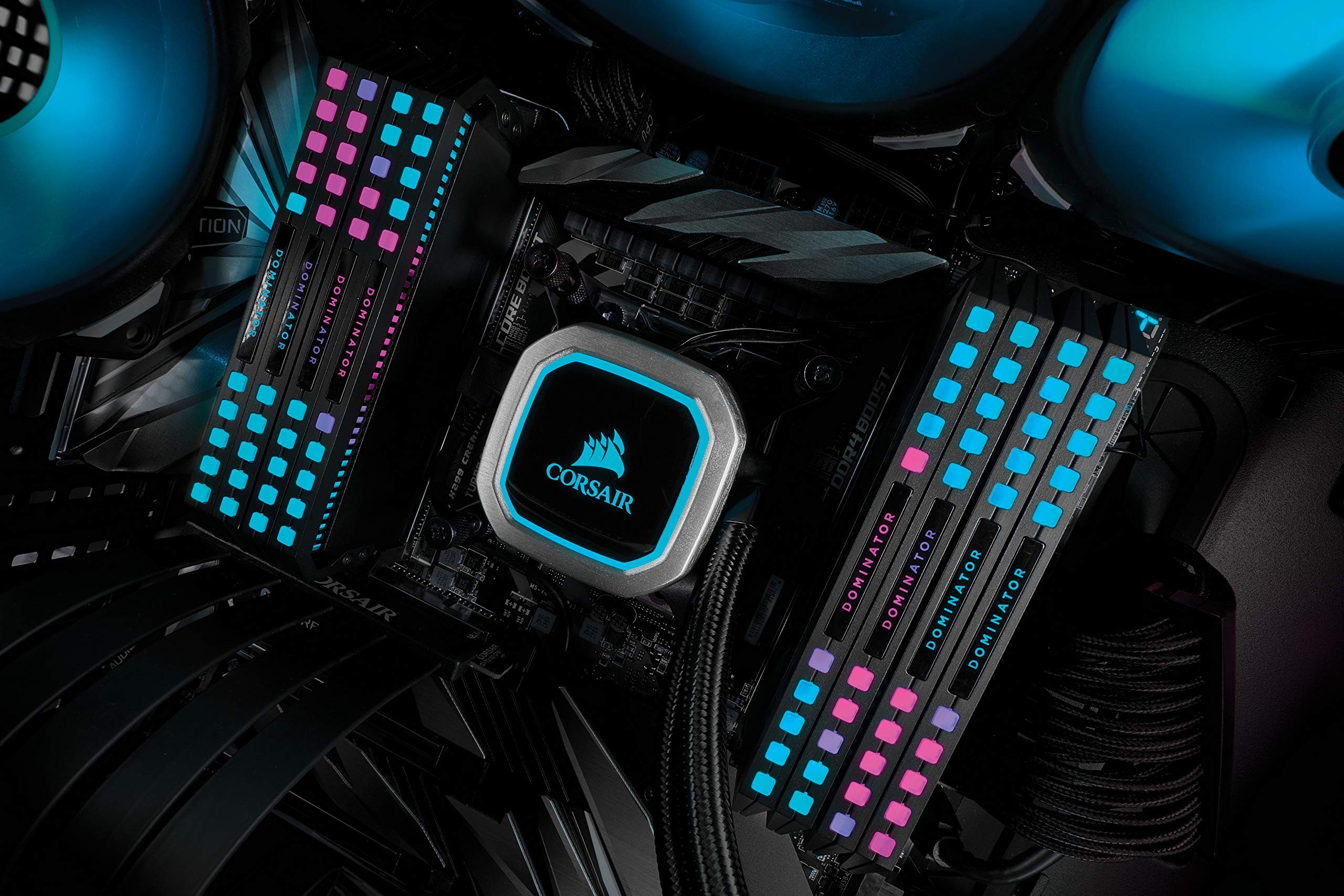 Corsair CMT16GX4M2Z3200C16 Dominator Platinum Kit di Memoria per Desktop a Elevate Prestazioni, DDR4 16 GB, 3200 MHz, 2 x 8 GB, Nero