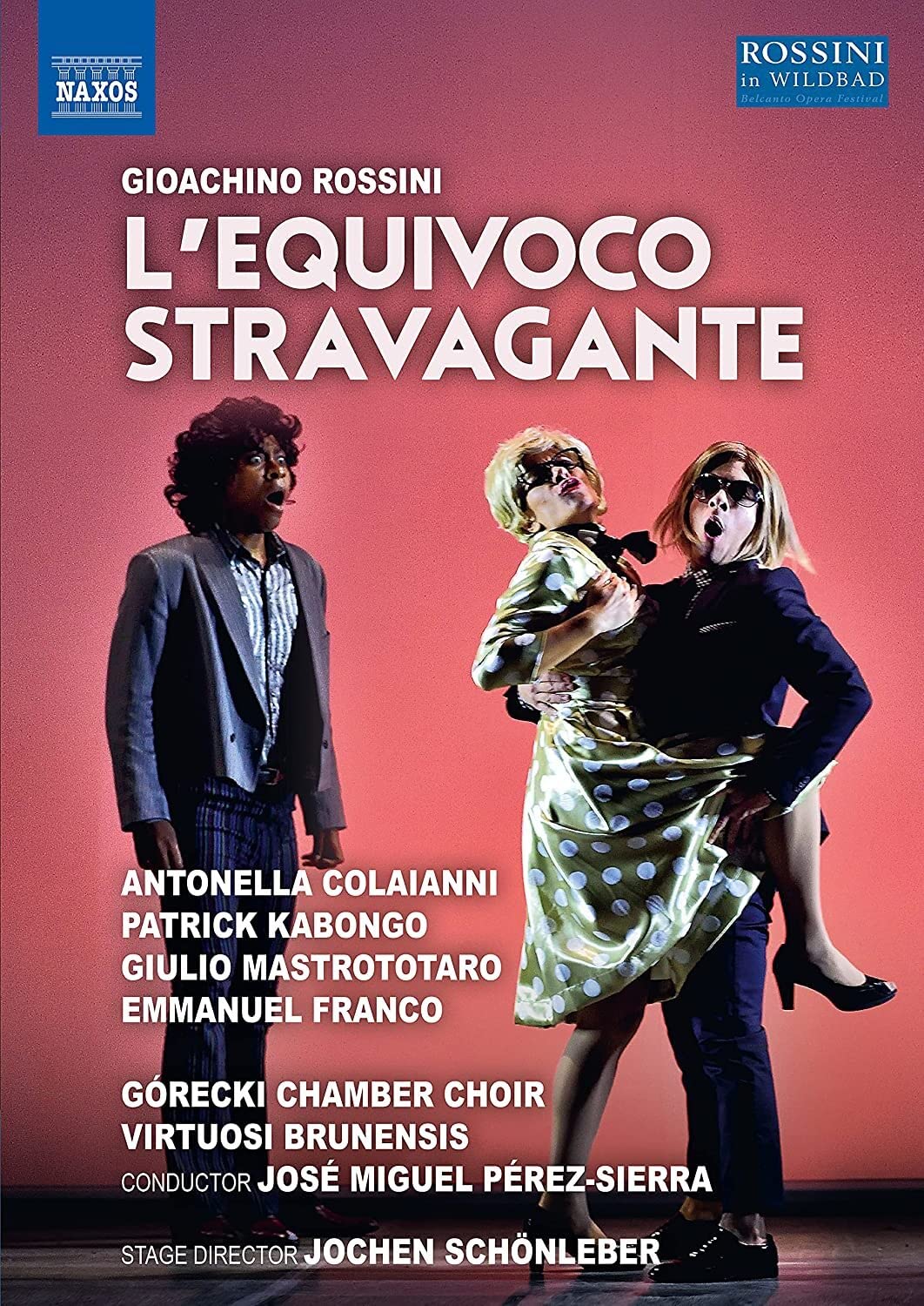 Rossini: Equivoco Stravagante [Antonella Colaianni; Giulio Mastrototaro; Emmanuel Franco; José Miguel Pérez-Sierra] [Naxos: 2110696] [DVD]