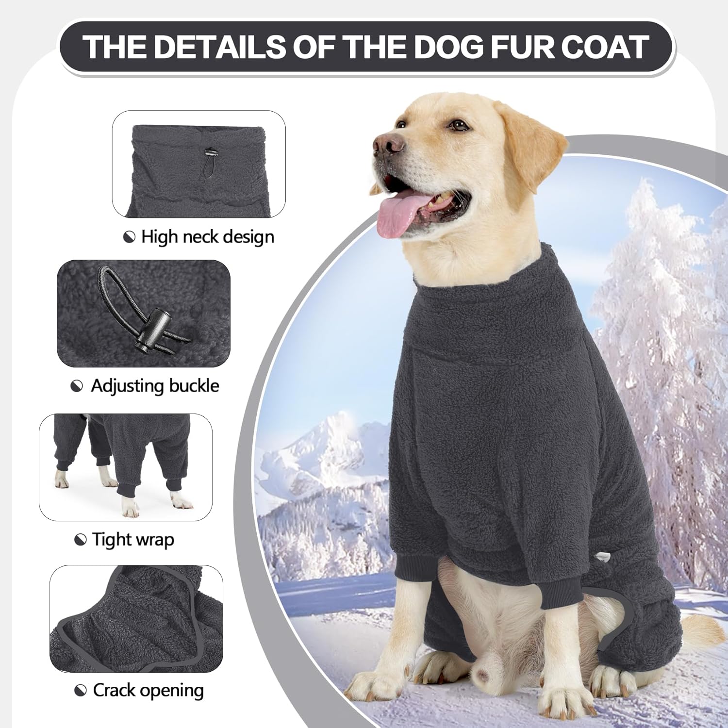 Keep Your Pup Cozy: Review of the Fleece Dog Sweater for Every Season