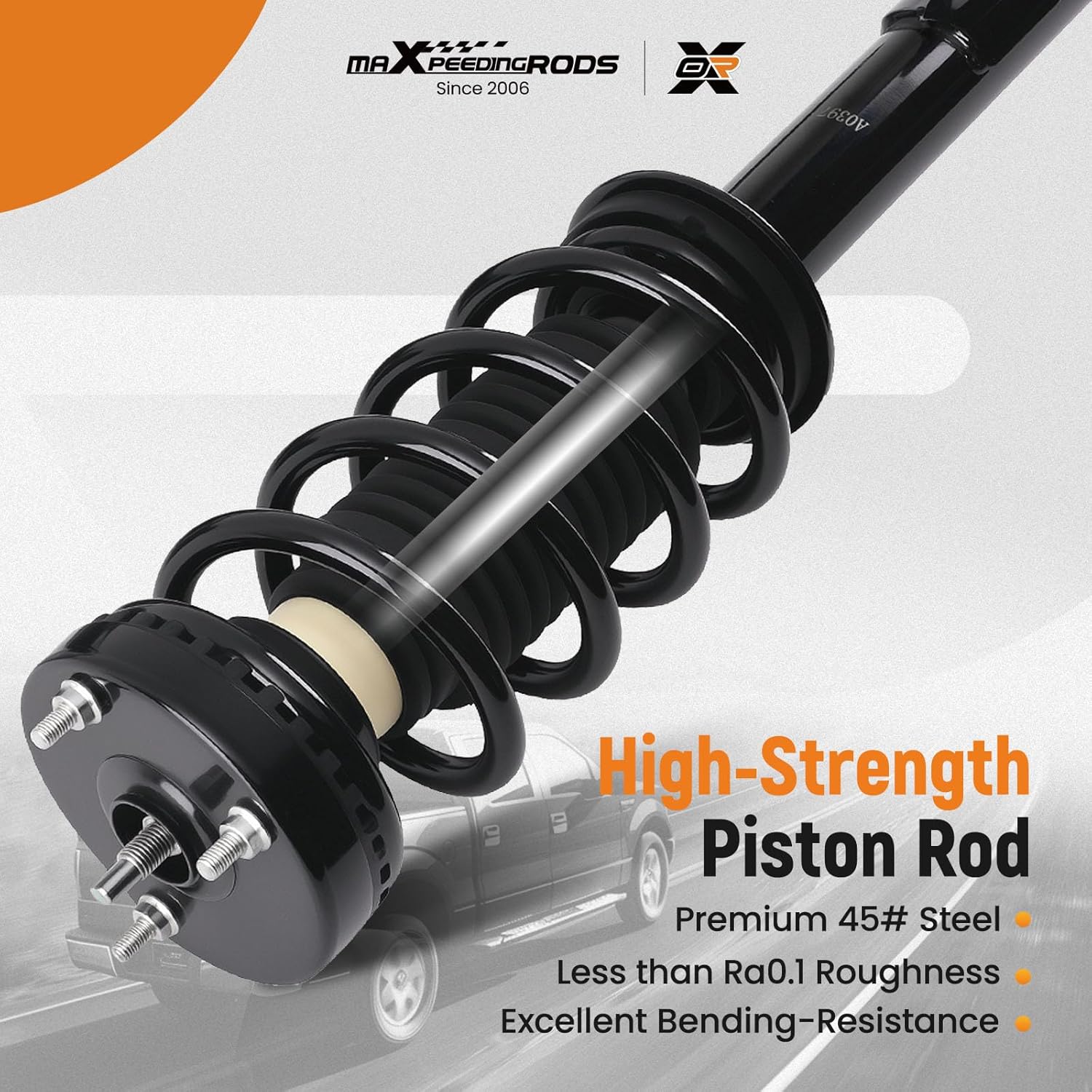 maXpeedingrods 472665 Front Struts for Dodge Charger RWD 2012-2018 Challenger 2012-2014, 2Pcs Front Suspension Left & Right Side Struts Shock Absorbers Assembly with Coil Spring