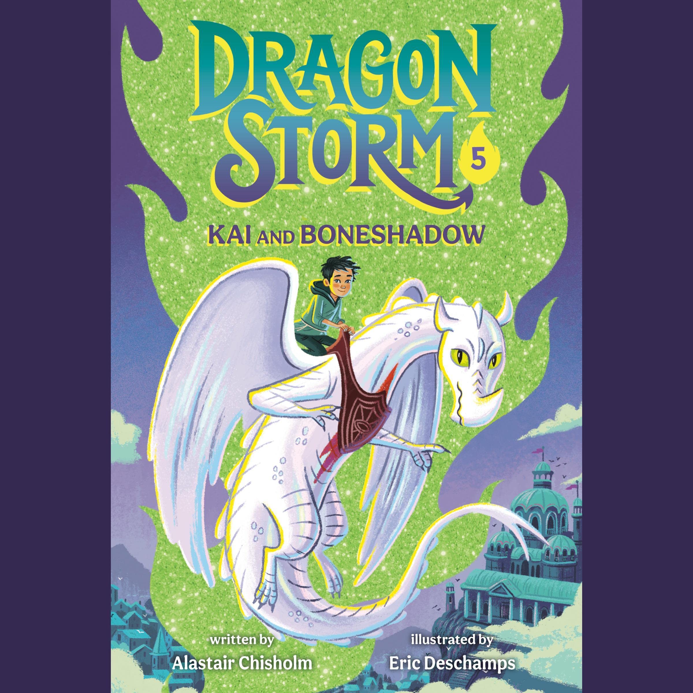 Cover art for Dragon Storm #5: Kai and Boneshadow