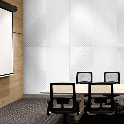 Miniatura 4 de UMIACOUSTICS Paneles acústicos artísticos que absorben el sonido, paquete de 3 paneles de pared acústicos de alta calidad, 48 x 24 x 0.4 pulgadas,