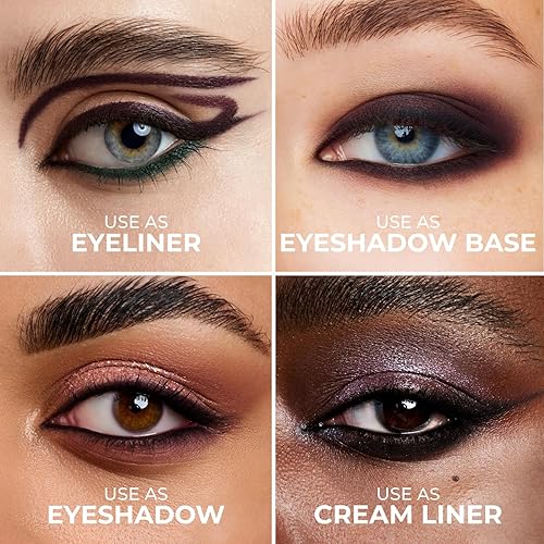 Miniatura 3 de Lamel Delineador de ojos de gel de larga duración Kajal, a prueba de manchas y resistente al agua, fórmula de alto pigmento para un aspecto vibrante