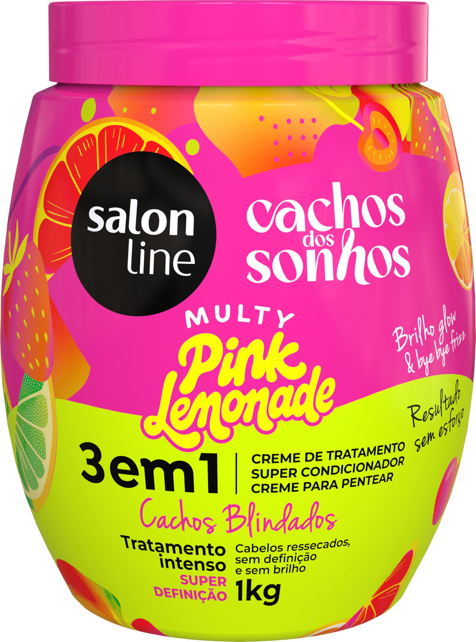Salon Line Kit Pink Lemonade, Gelatina Todecacho 550g + Creme