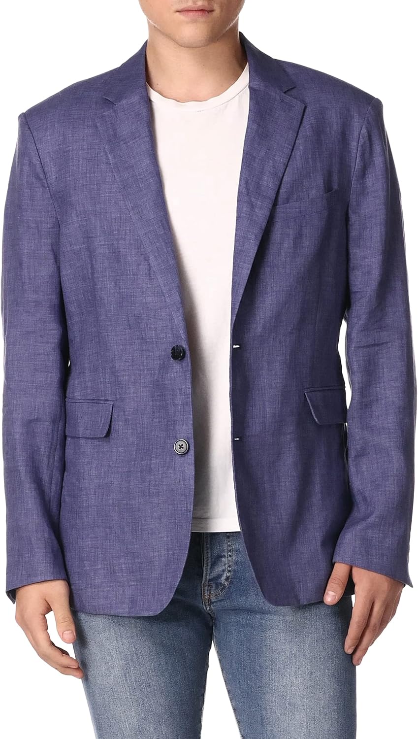 Cubavera Men's Collection Delave Linen Sport Coat