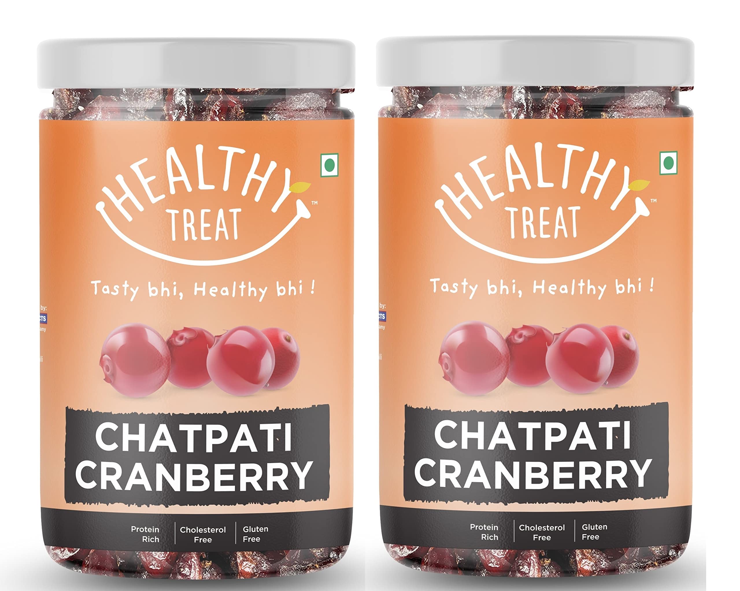 Healthy Treat Chatpati Cranberry 200gm (Pack of 2-100 gm Each) | High Nutrient and Antioxidant | Dried Cranberry Dry Fruit | Antioxidant Rich, Dried Sliced Cranberries, Healthy Snack | Masala Cranberry | Chatpati Cranberries (B0C2KRKZ63) Amazon Price History, Amazon Price Tracker