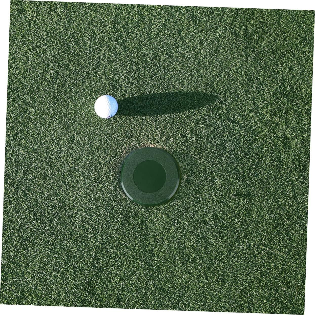 STOBOK 2pcs Golf Putting Cup Cover Green Hole Protector for Training for Indoor and Outdoor Practice Smooth Edges for Comfortable Use
