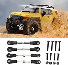 Tirante de direção, tirantes do eixo de articulação da direção Haste da coluna de direção RC antidesgaste Fácil de instalar para veículo RC para RC Off-Road