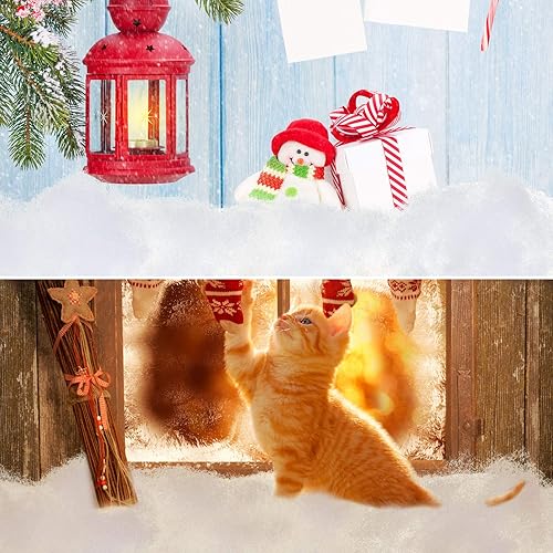 Miniatura 9 de 2 bolsas de relleno de fibra de poliéster de 5.64 oz, relleno de fibra artificial para manualidades, relleno de algodón para animales pequeños,