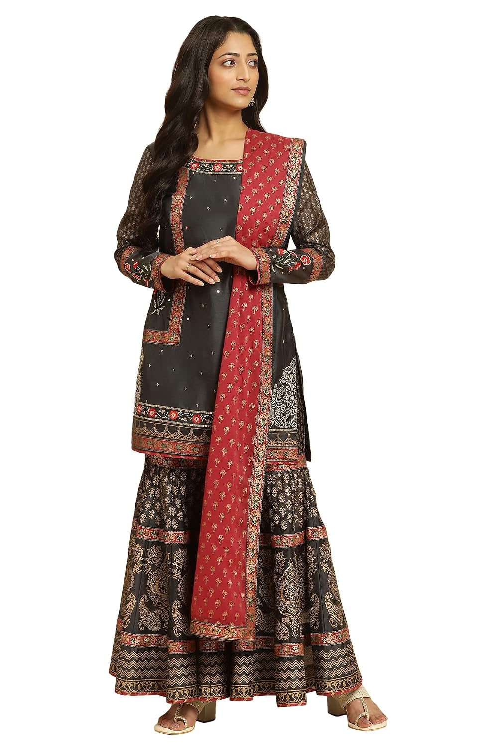 Wishful Womens Kurta, Sharara & Dupatta - Review, Price and Buying Guide