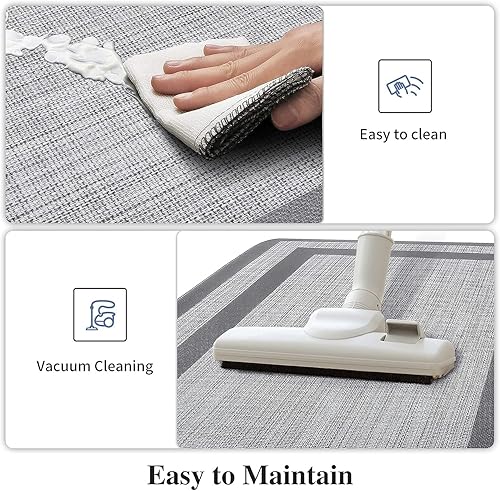 Miniatura 5 de Alfombrillas acolchadas antifatiga para cocina, 2 unidades, impermeables, antideslizantes, ergonómicas de espuma para oficina, fregadero,