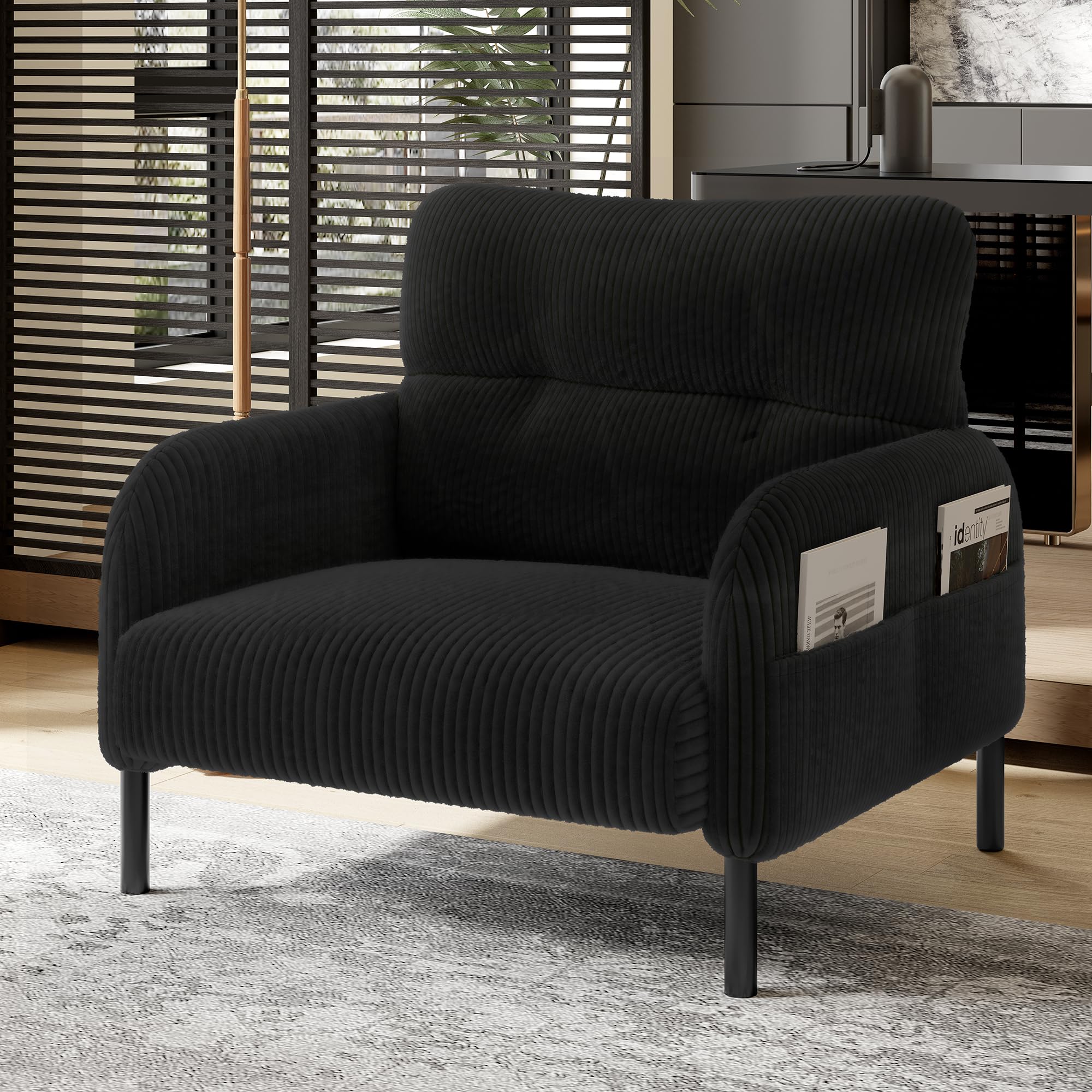 Sillón individual ergonómico para aliviar el cansancio en la oficina o el hogar