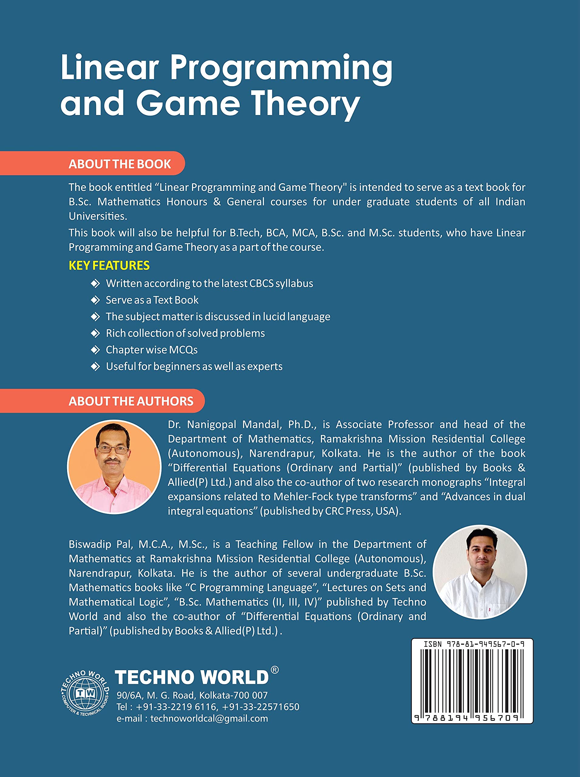 Buy Linear Programming and Game Theory Book Online at Low Prices in India |  Linear Programming and Game Theory Reviews & Ratings - Amazon.in