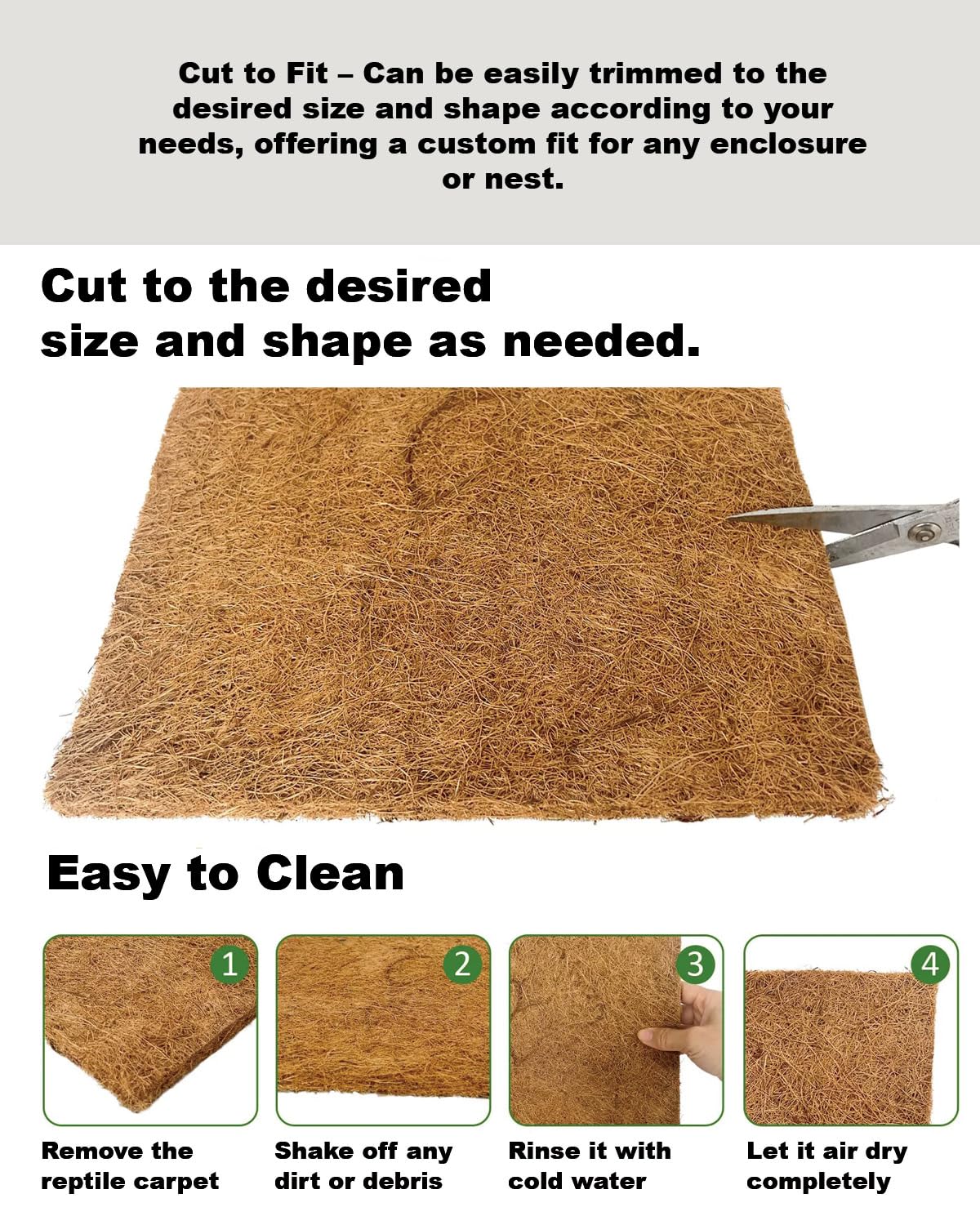 2 Piezas Esteras para Nidos de Gallinas,Insertos para Cajas Nido de Gallinas,Esteras de Coco Natural,Esteras Reutilizables para Nidos,Gallineros,Accesorios para Proteger Gallineros y Huevos,20cm