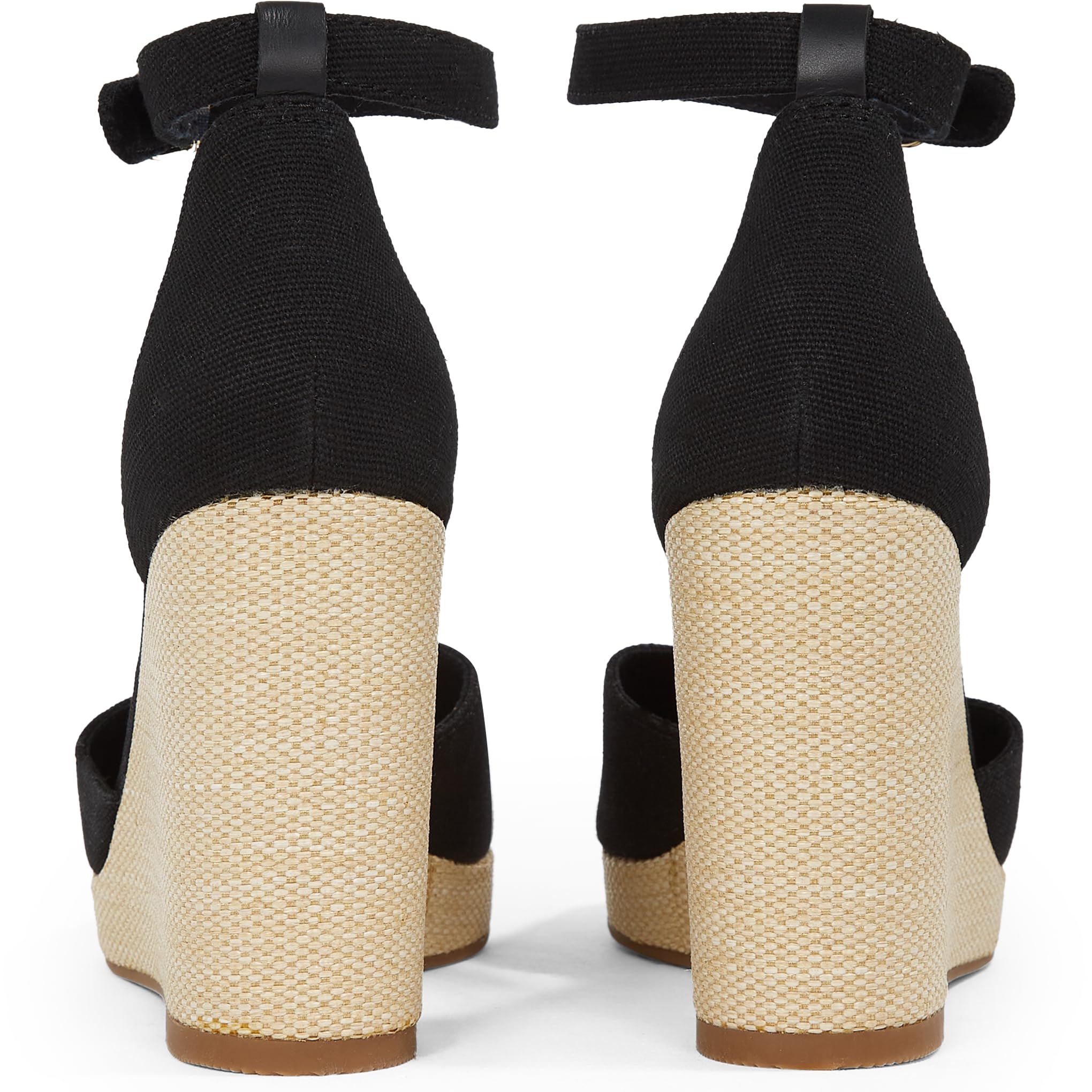 Tommy Hilfiger Espadrilles Compensées Femme Flag Closed Toe à Bride Cheville