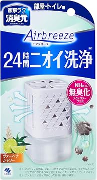 Deodorizing Airbreeze Verbena Shower for Rooms and Toilets, 2.0 fl oz 59 ml