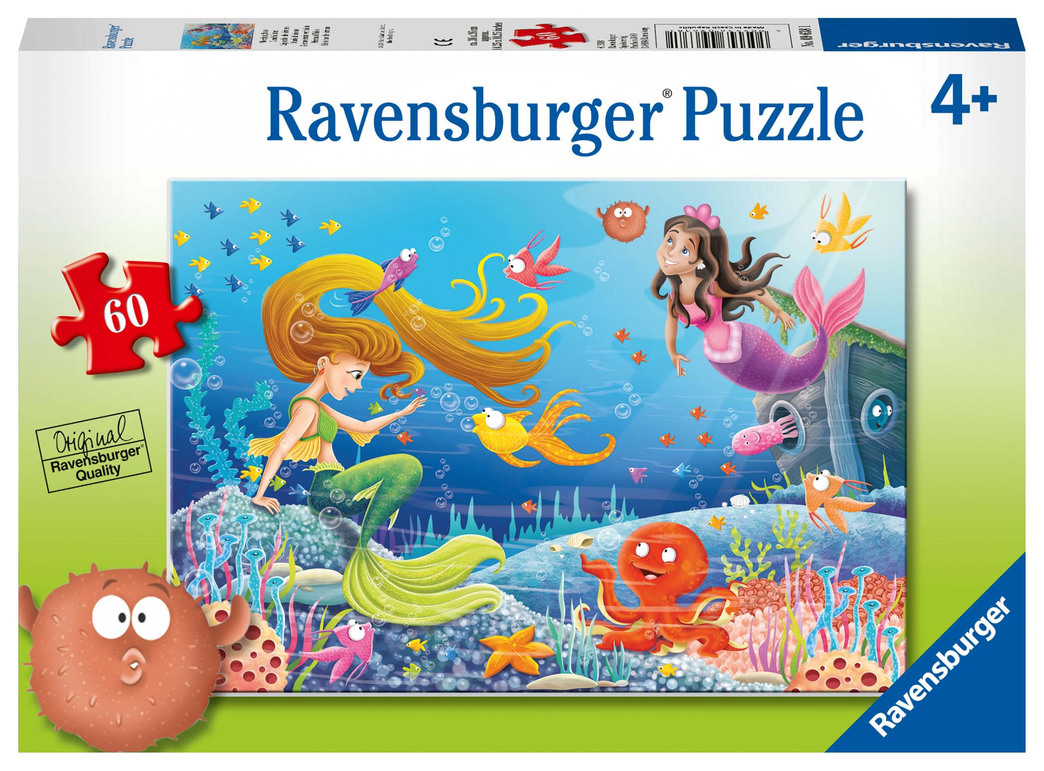 Ravensburger Children Puzzles Mermaid Tales - Ages 4+