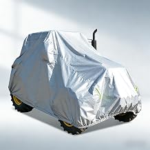 Agricultural Vehicle Cover for Renault Agriculture 420 Series Tractor, Screen External Machinery Jacket Agricultural Tools Robust Vehicle Dust Cover,Silver